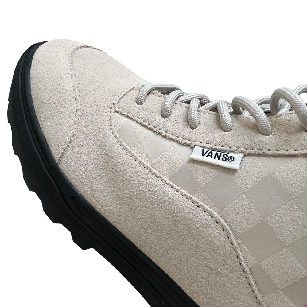 New VANS Colfax MTE-1 Checkered Cold Weather Boot Cream Black Unisex Sz 7W/ 5.5M - Picture 6 of 12